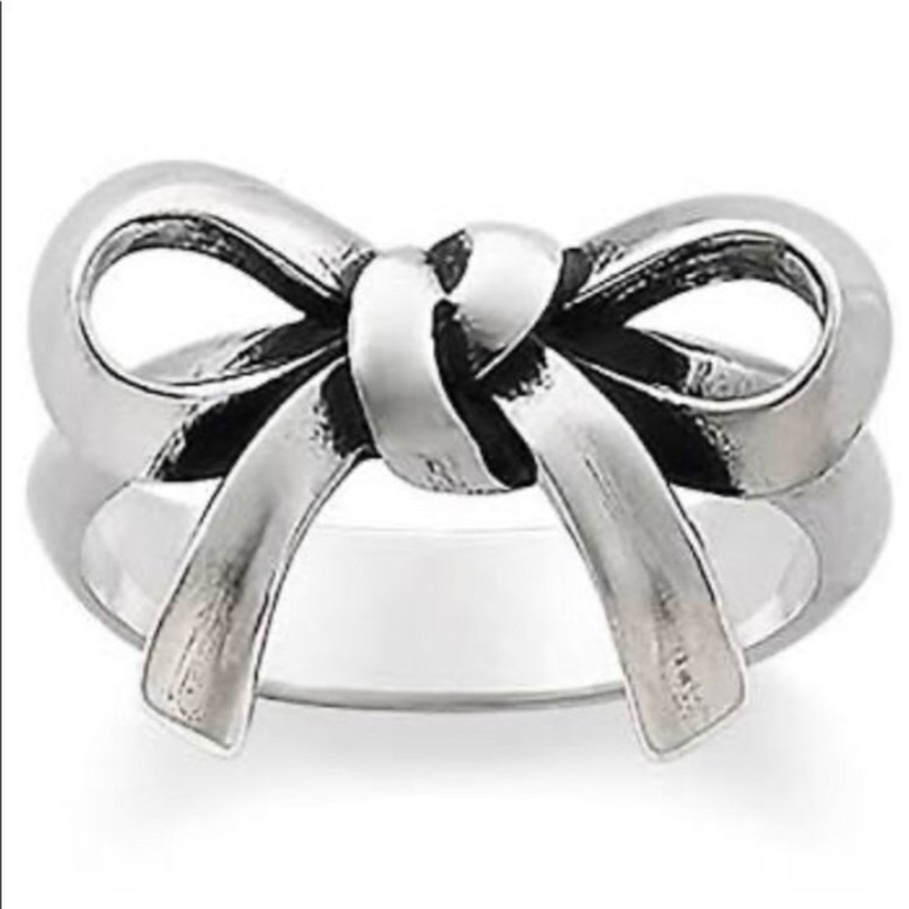 Retired James Avery Bow Ring Size 7